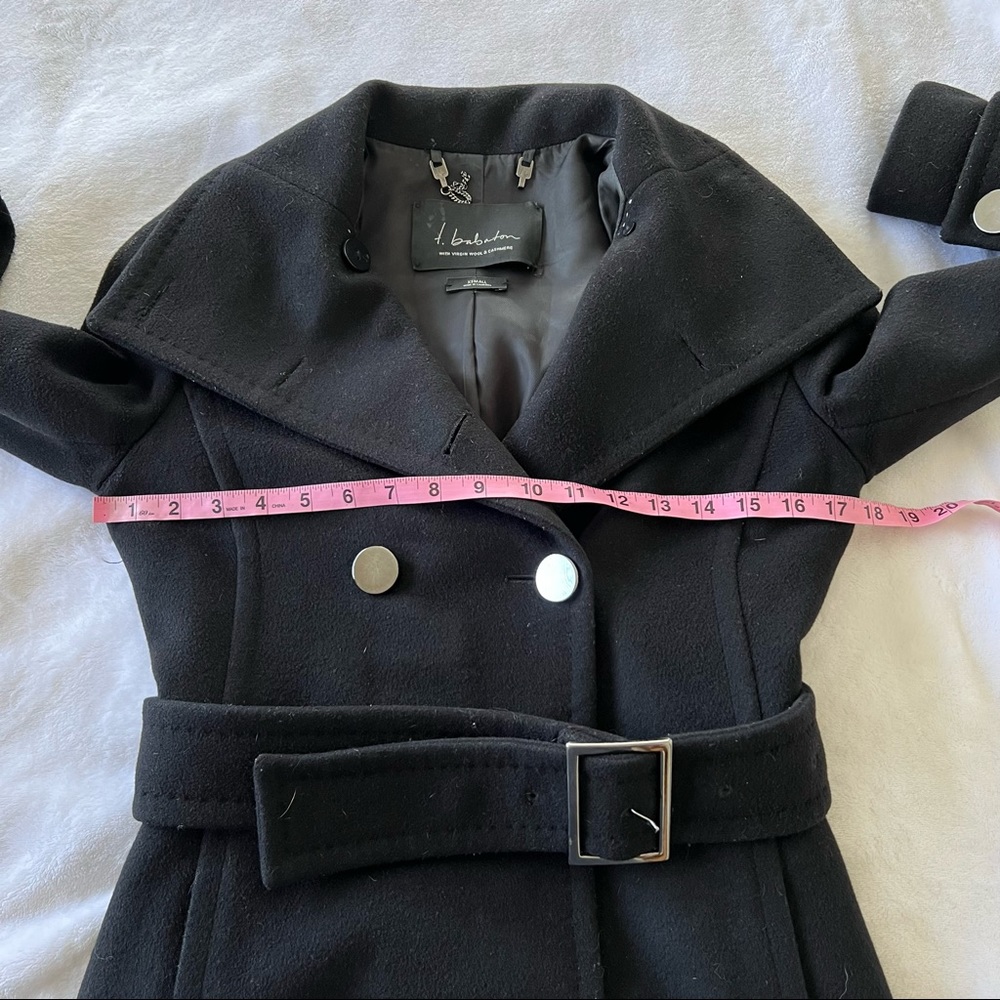 Aritzia T. Babaton Bromley Wool Blend Military Coat - Picture 12 of 13
